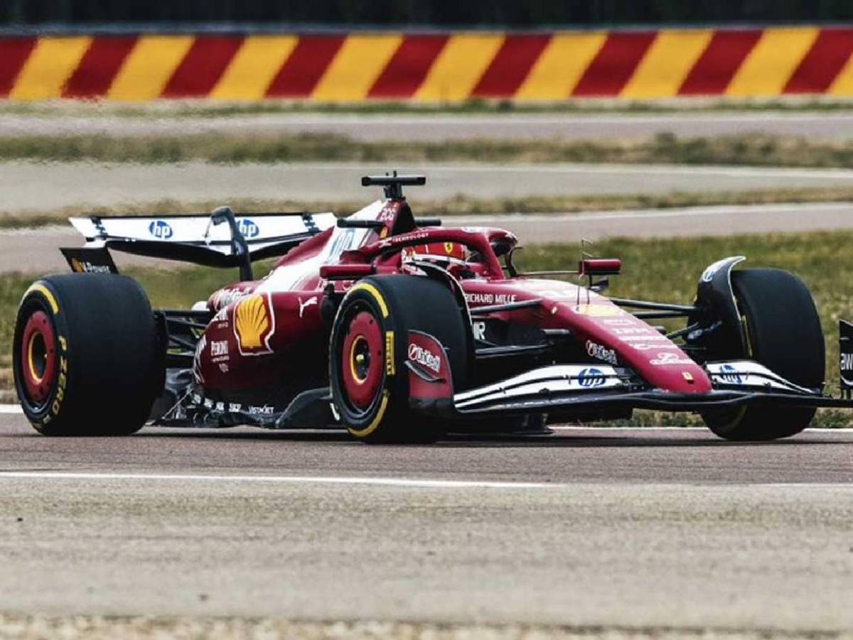 Así es la SF25, la nueva Ferrari de Lewis Hamilton para carreras en 2025