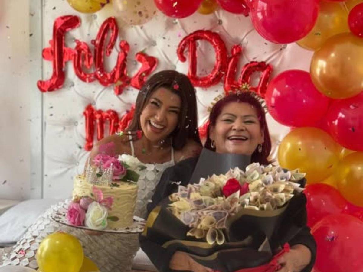 Milagro Flores sorprende a su mamá con regalo por el Día de la Madre