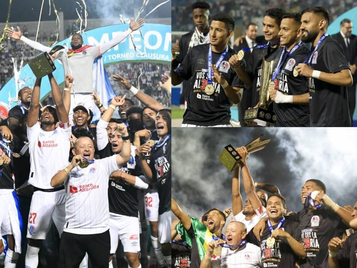 Bengtson levantó la 39: Así celebraron los jugadores de Olimpia el campeonato de Liga Nacional