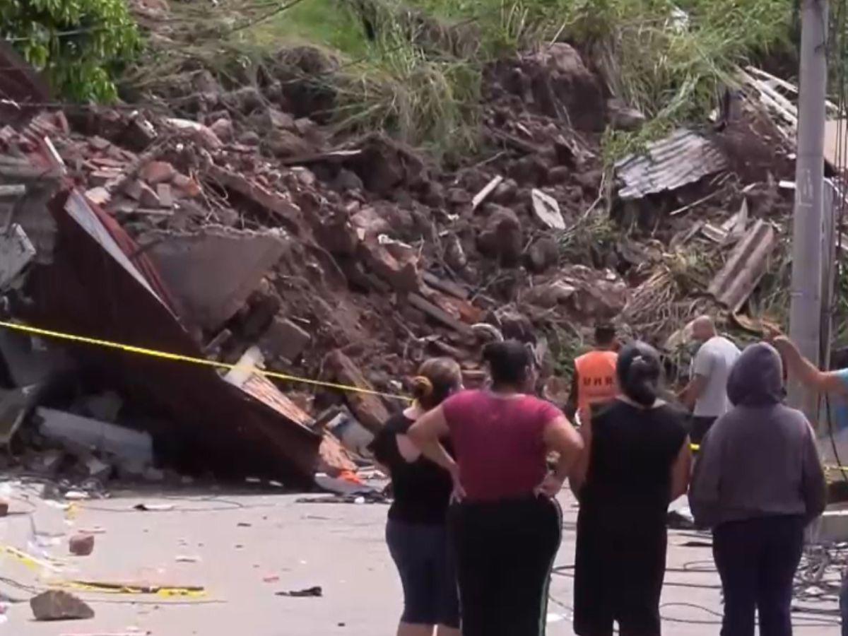 Casas bajo el agua en Santa Lucía: fuertes lluvias agravan la emergencia