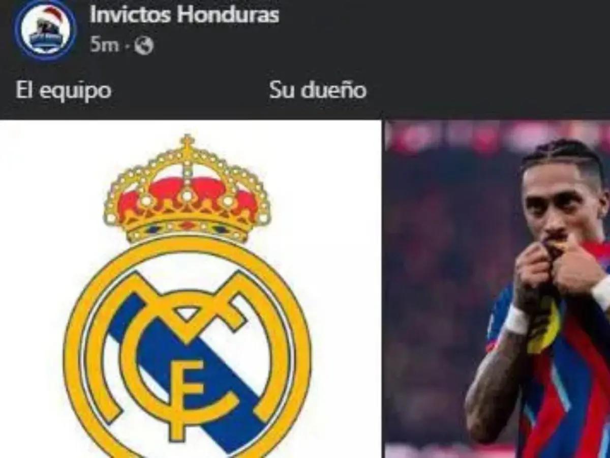 Memes no perdonan al Real Madrid luego perder el clásico ante Barcelona
