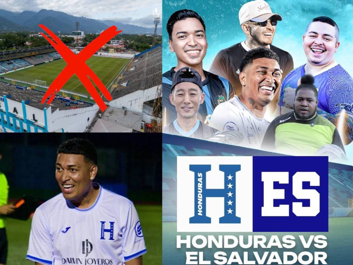 Partido de tiktokers Honduras vs El Salvador sufrirá cambio de estadio: Esta sería la nueva sede