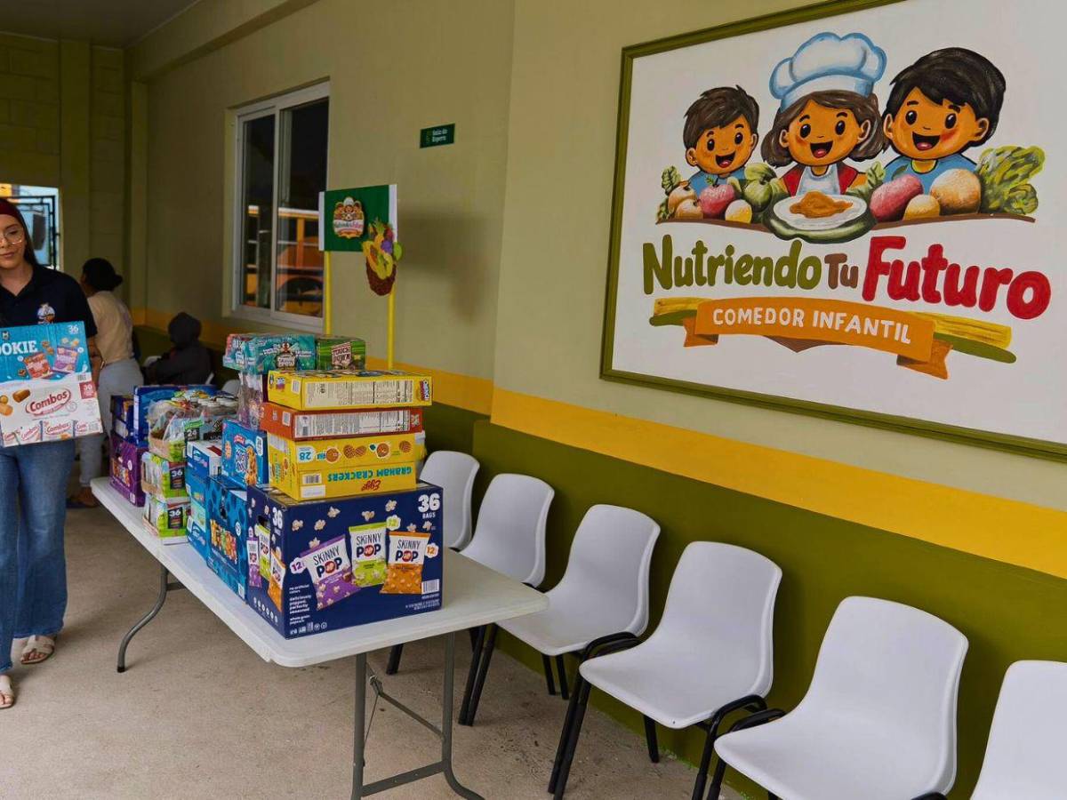San Pedro Sula inaugura comedor infantil municipal que atiende a más de 100 niños