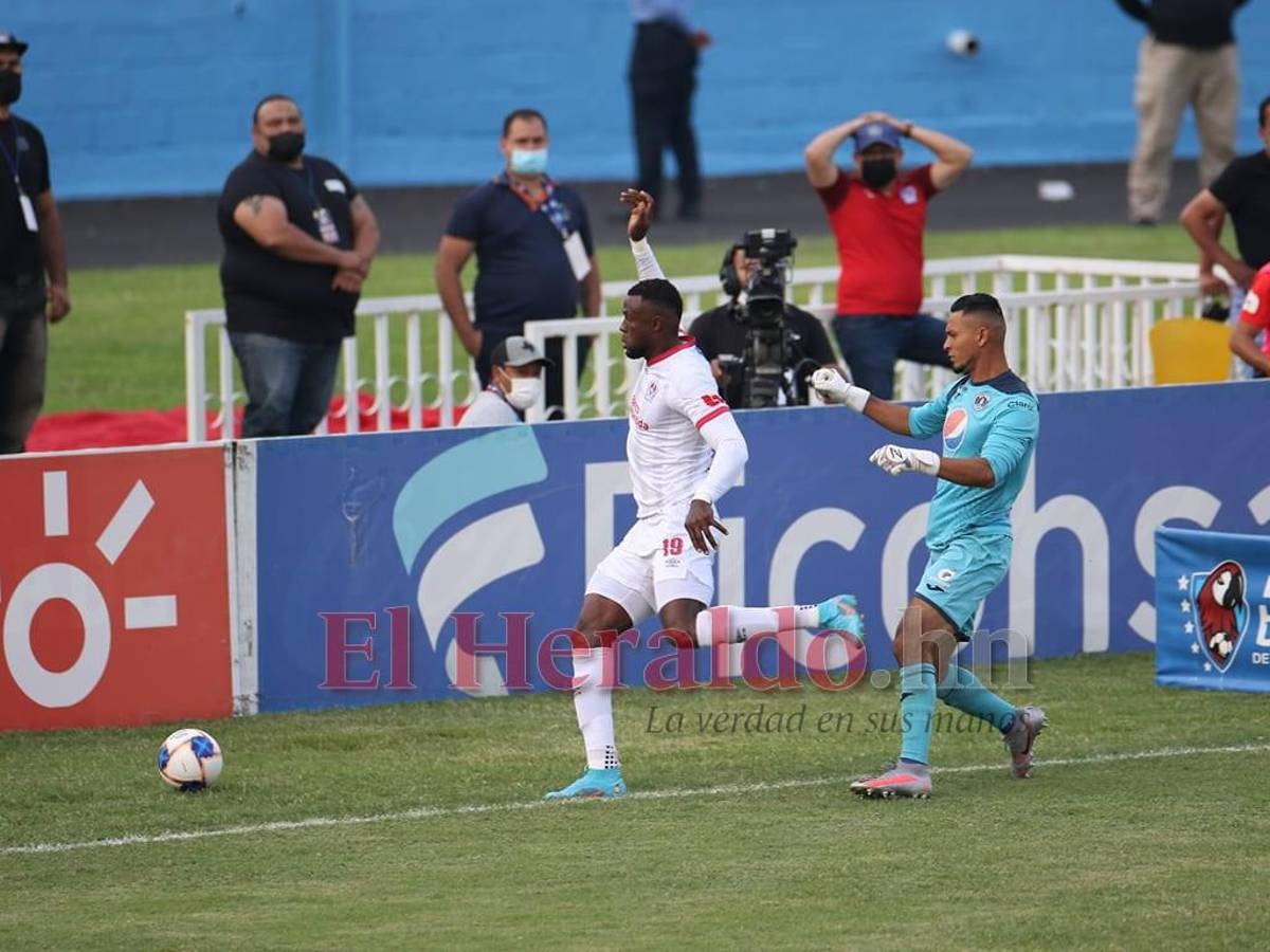 “Hoy disfrutamos y mañana empezamos a trabajar”, dice portero de Motagua tras cortar racha liguera de Olimpia