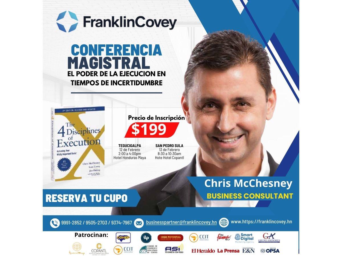 Chris McChesney en Tegucigalpa: “El Poder de la ejecución”
