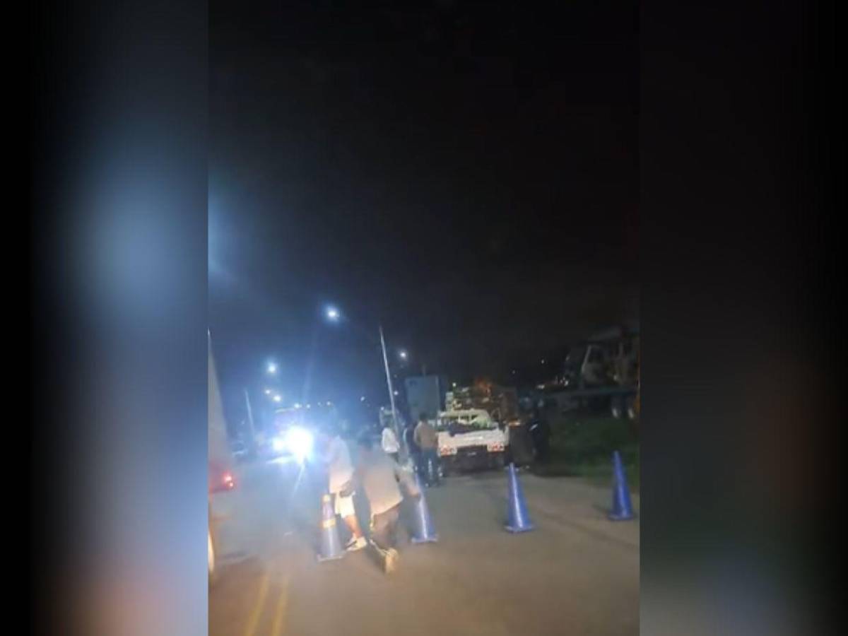 Muere conductor de camión tras fuerte colisión en carretera a Olancho