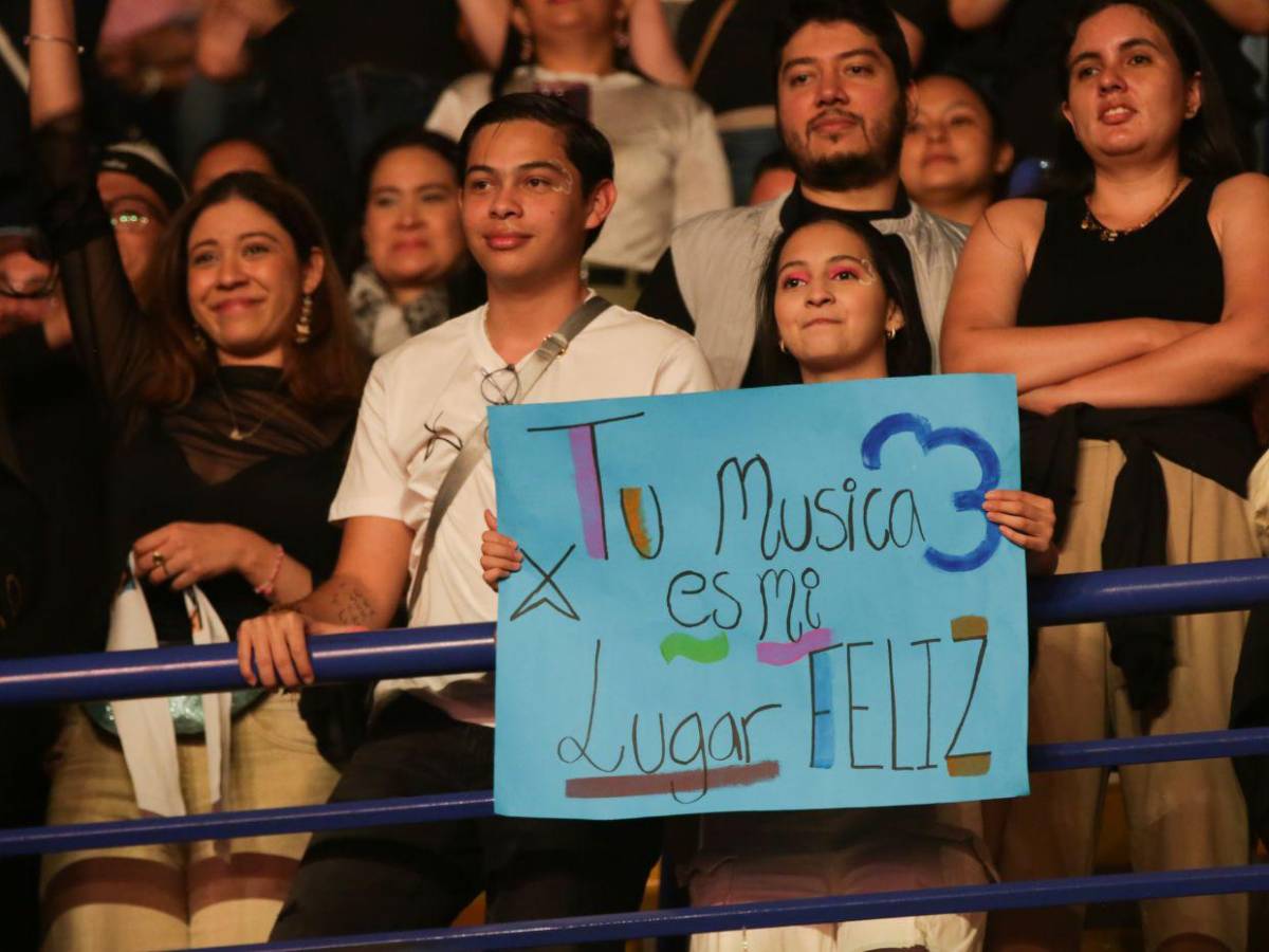 Las imágenes que dejó el concierto de Camilo en Honduras