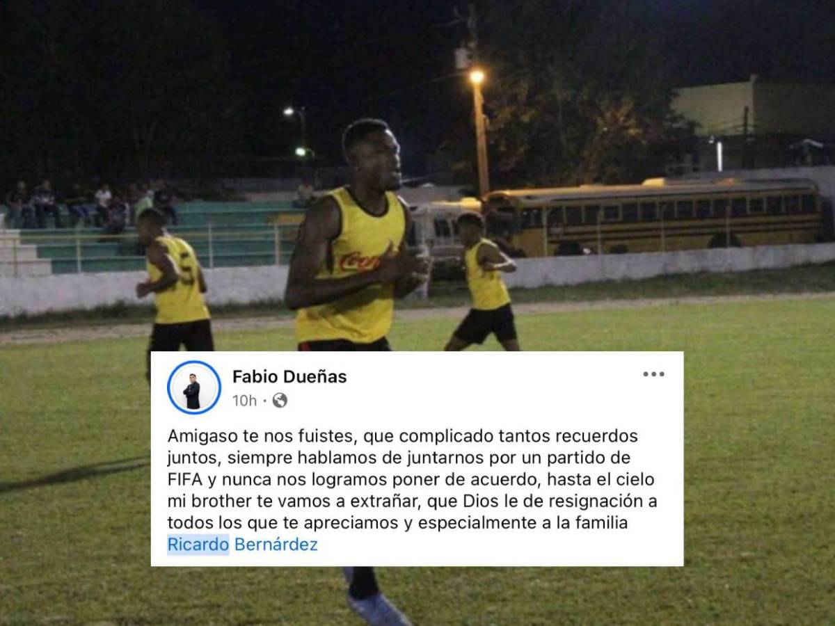 “Te doy 24 horas para que contestes”; desgarradores mensajes por muerte de futbolista