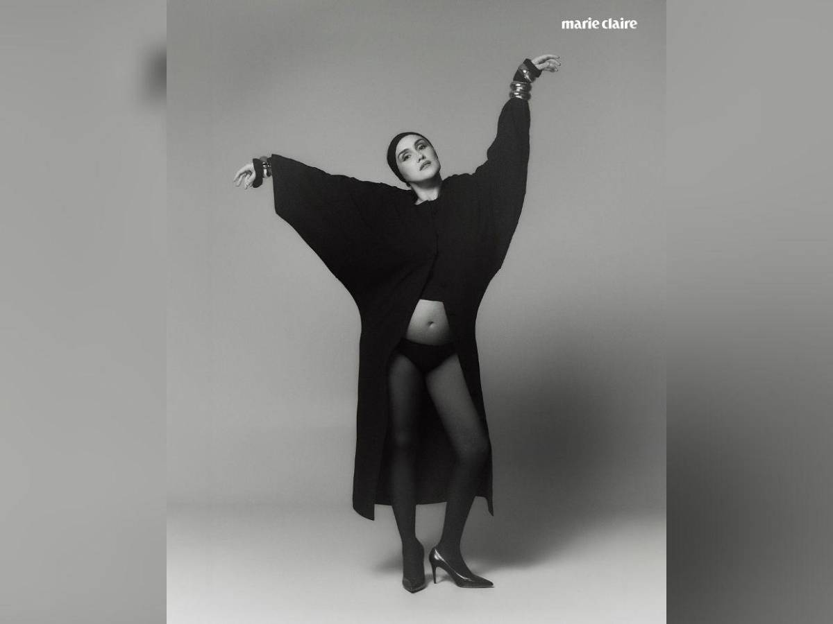 Dulce María anuncia su segundo embarazo con una emotiva sesión