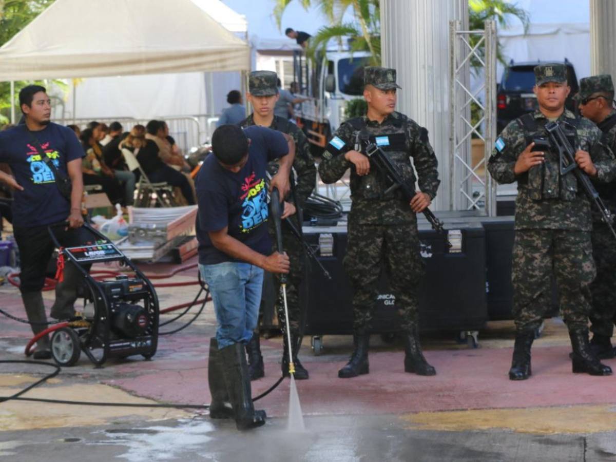 CN bajo fuerte custodia militar antes del inicio del período legislativo 2026-2030