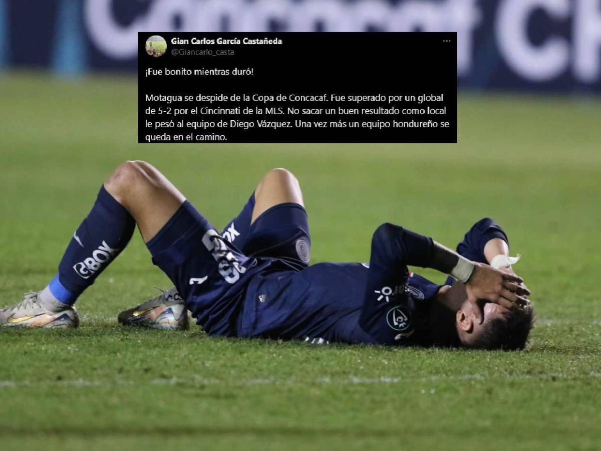 “Fracaso azul” Así reaccionó la prensa tras la eliminación de Motagua en Champions de Concacaf