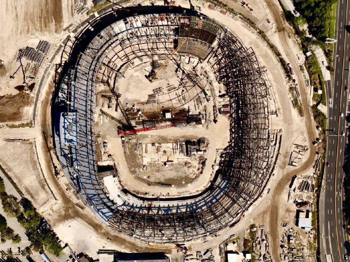 Estadio más grande de Centroamérica: Así avanza la construcción del moderno recinto en El Salvador