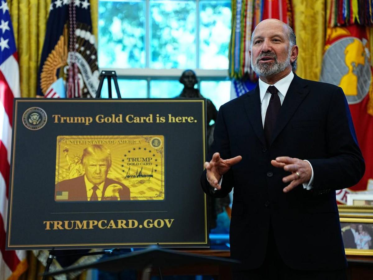 Así es la nueva tarjeta dorada de Trump por un pago mínimo de un millón de dólares