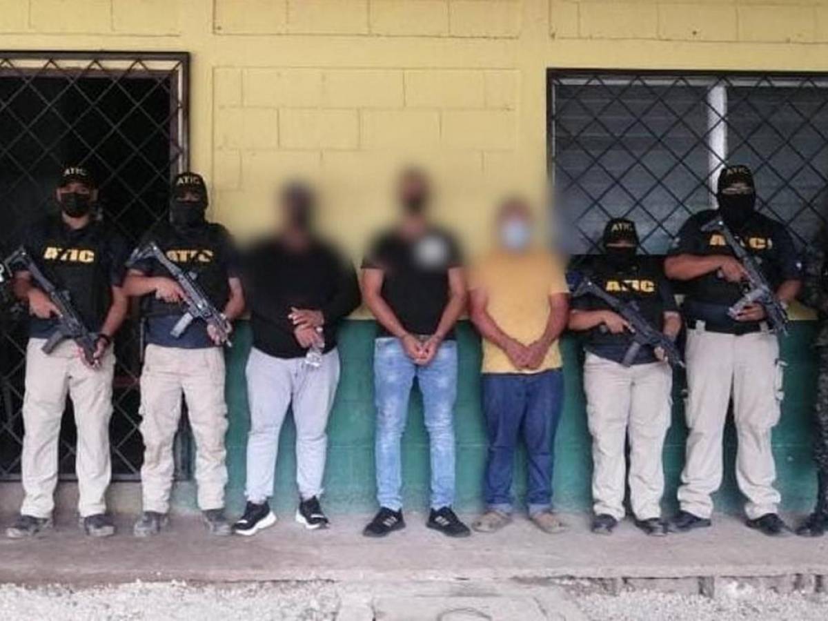 Detención judicial a miembros de red de narcotráfico capturados en distintos puntos de Honduras