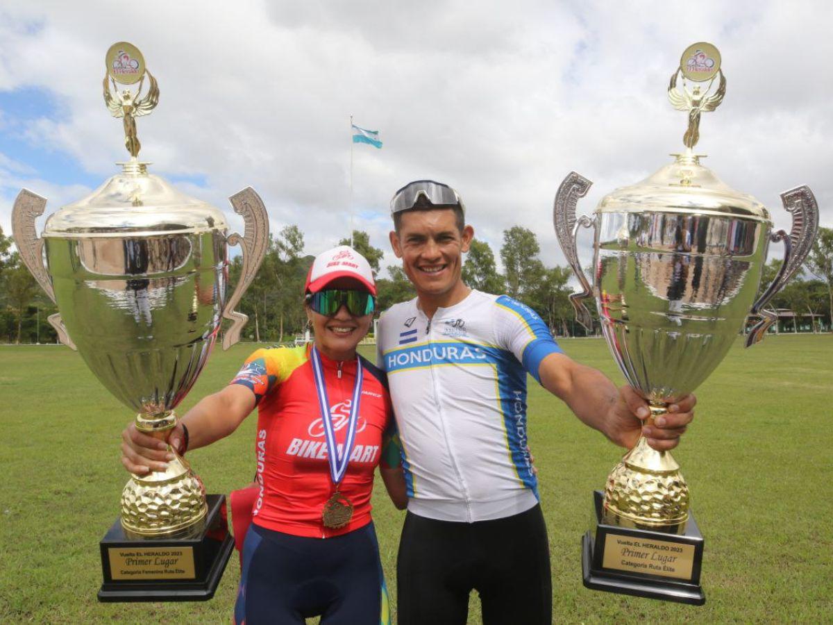 Gissel Andino y Fredd Matute se coronaron como los campeones de las categorías Élite femenino y Élite masculino, respectivamente.