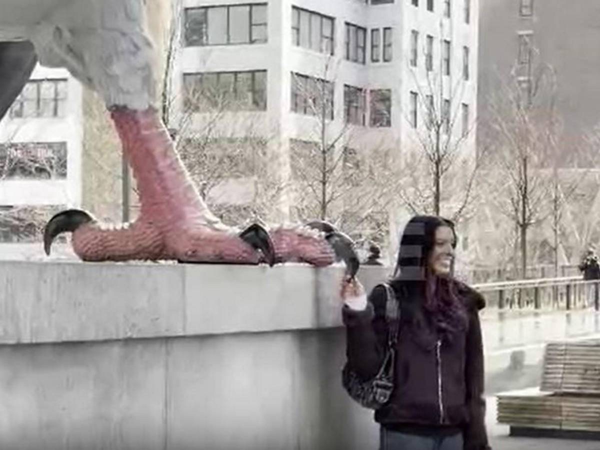 Toma vuelo, Dinosaur, escultura de paloma gigante que conquistó Manhattan dice adiós