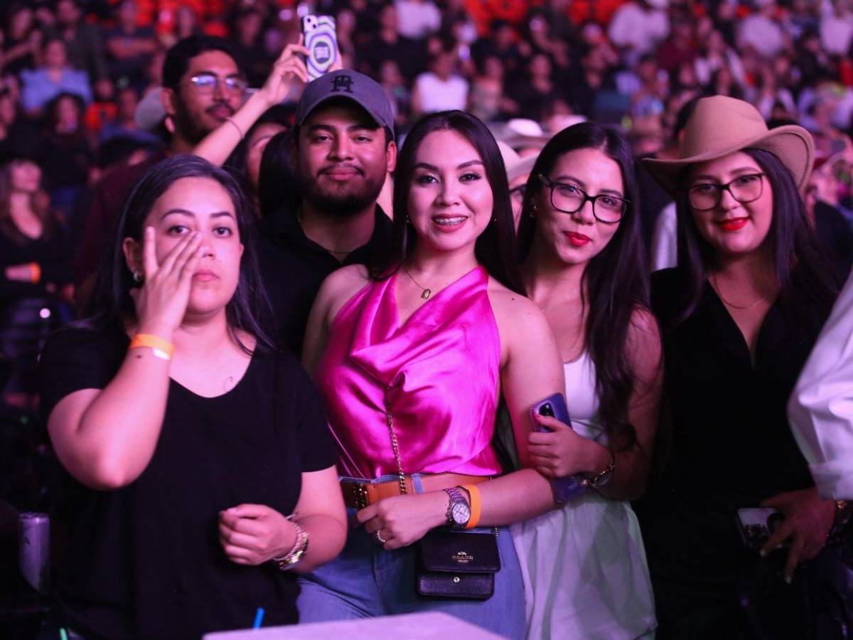 Las mejores postales del concierto de Grupo Frontera en Honduras