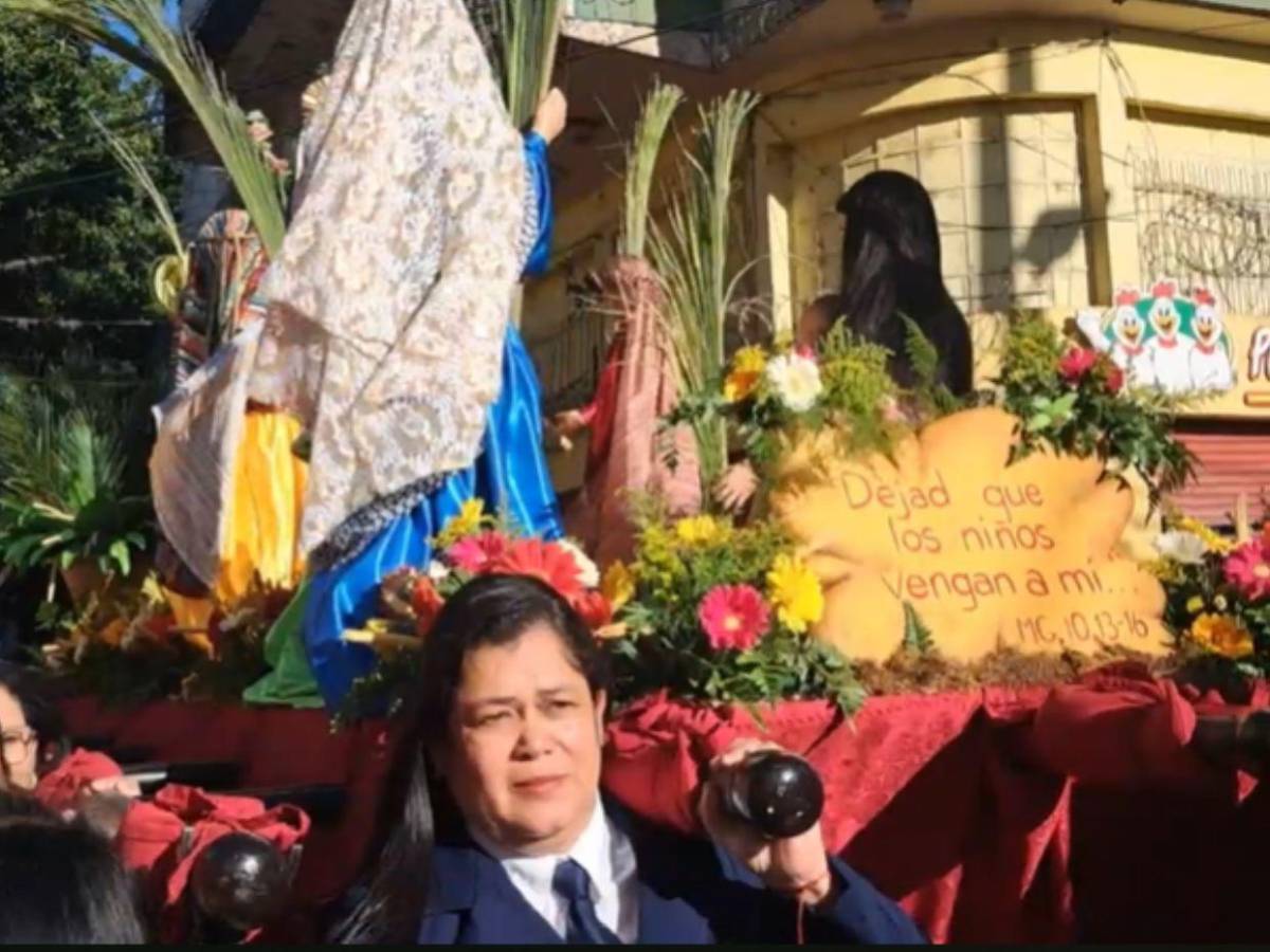 Así se vivió la tradicional procesión de Domingo de Ramos en el centro de Tegucigalpa Así se vivió la tradicional procesión de Domingo de Ramos en el centro de Tegucigalpa