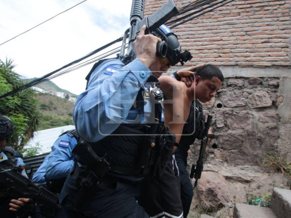 Así fue la captura de un supuesto pandillero por desalojos en Villa Nueva