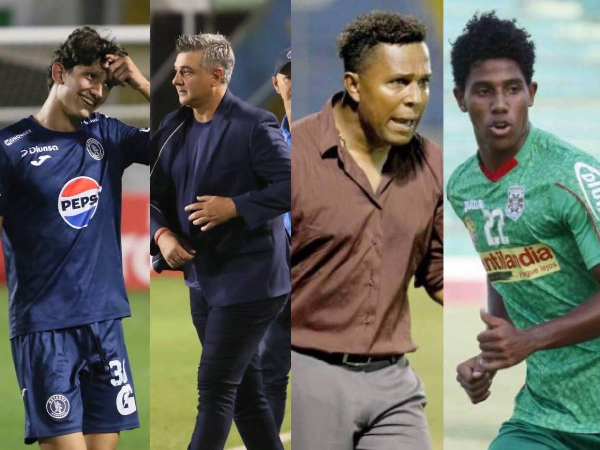 Diego Vázquez y otros técnicos que han dirigido a sus hijos en el fútbol de Honduras