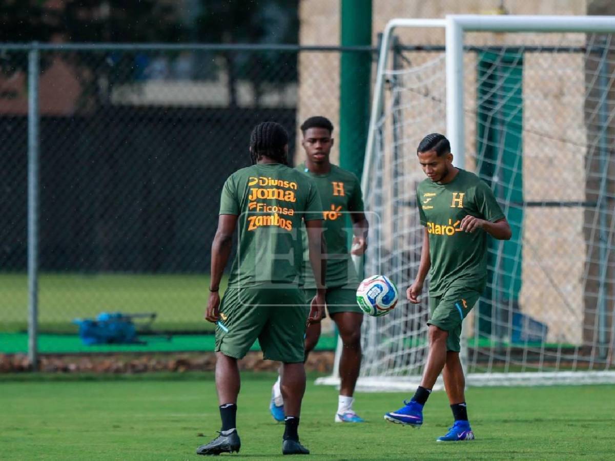 Entreno de Honduras: Jugador enciende alarmas, chica sorprende y el gesto de Dereck y Keyrol