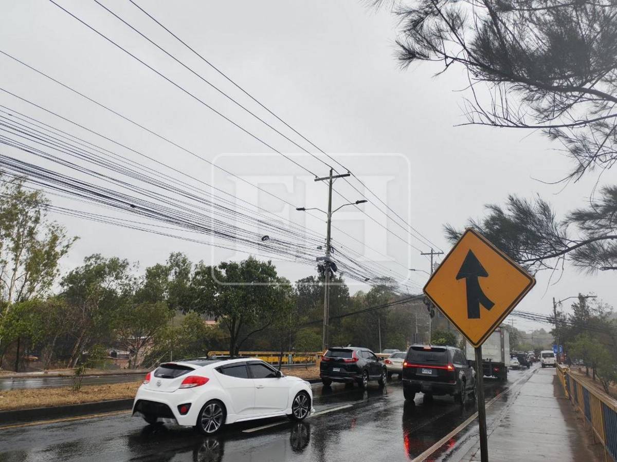 Inicio de semana fresco: Llueve sobre la capital este lunes
