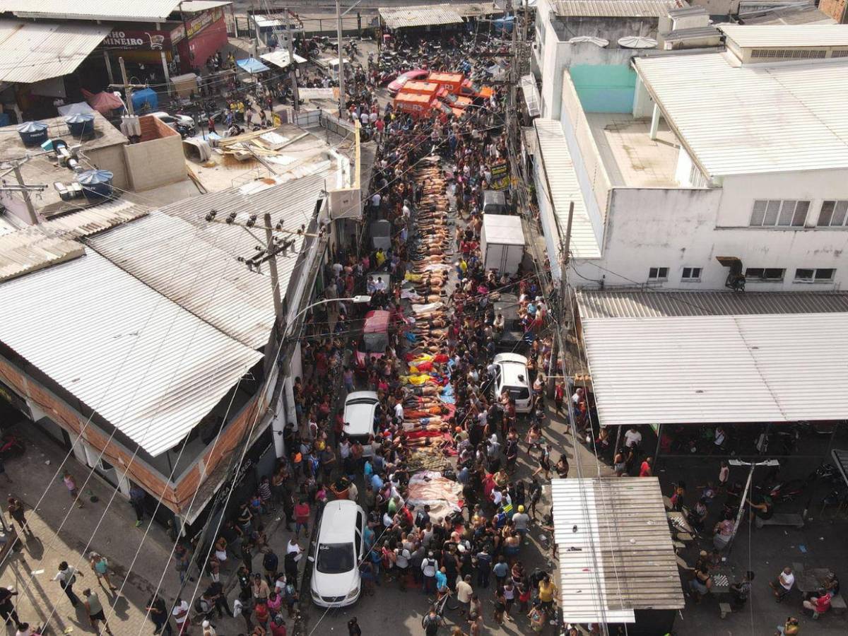 Río de Janeiro cuenta más de un centenar de muertos en su operación más sangrienta