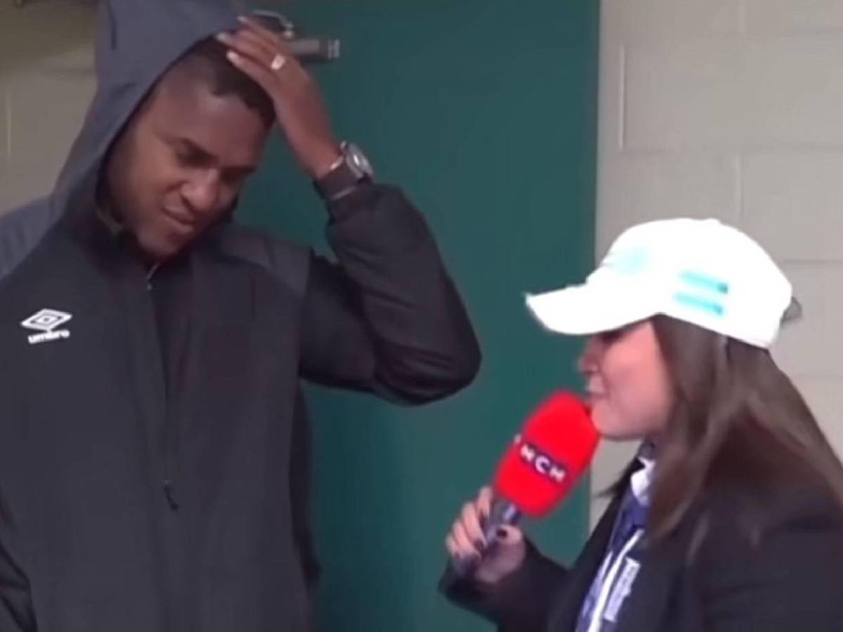 ¡Sorpresa! Difunden video de la polémica entrevista de Milagro Flores con jugador del Olimpia