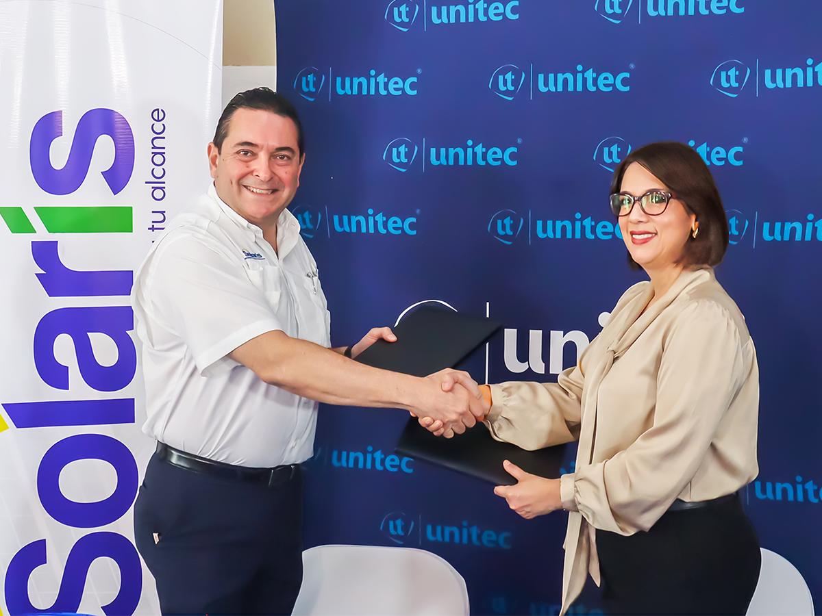 Unitec y Solaris firman histórico convenio que impulsa la energía sostenible en sus campus