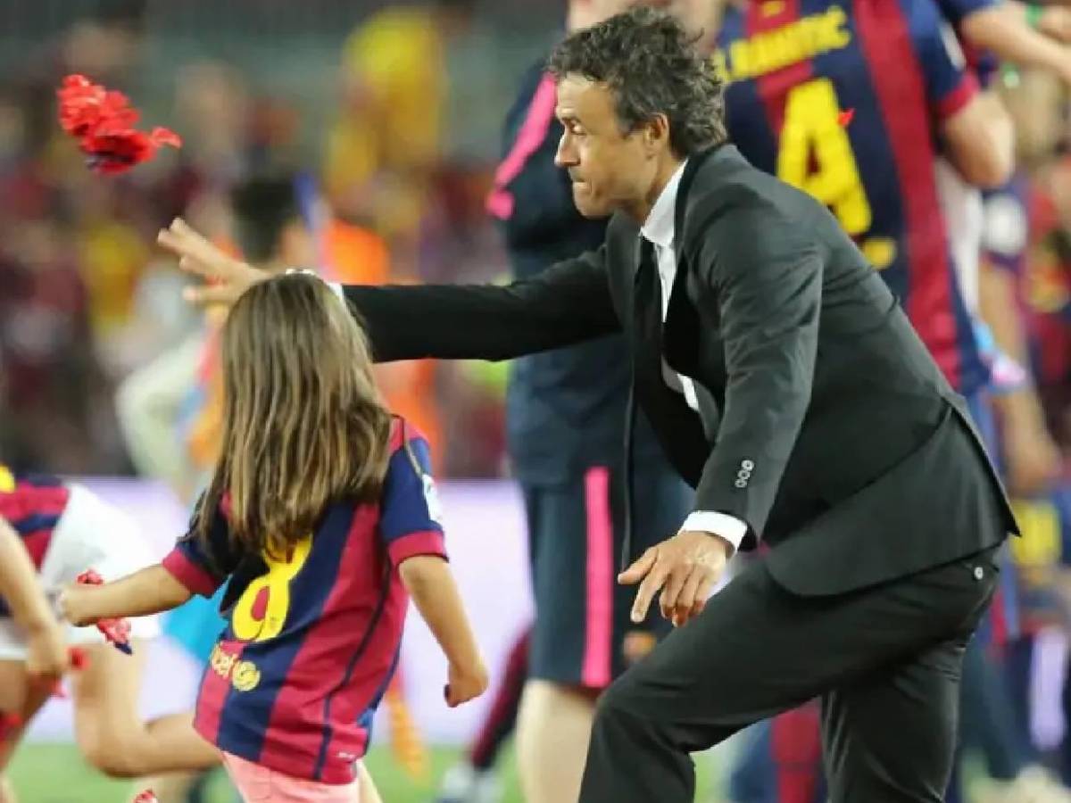 Luis Enrique y su promesa en la final de Champions League: Copa y homenaje a su hija menor Xana