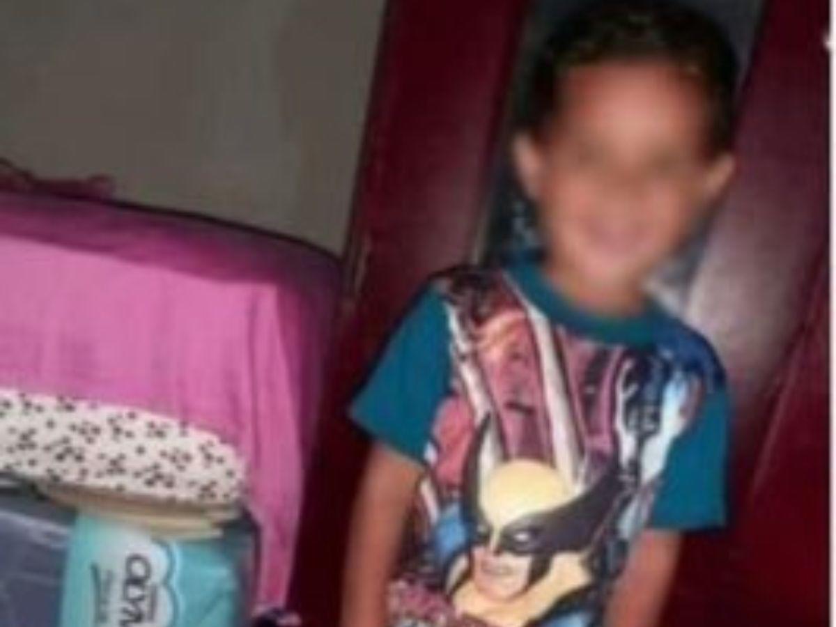 Imagen en vida de la víctima, de apenas cuatro años de edad.