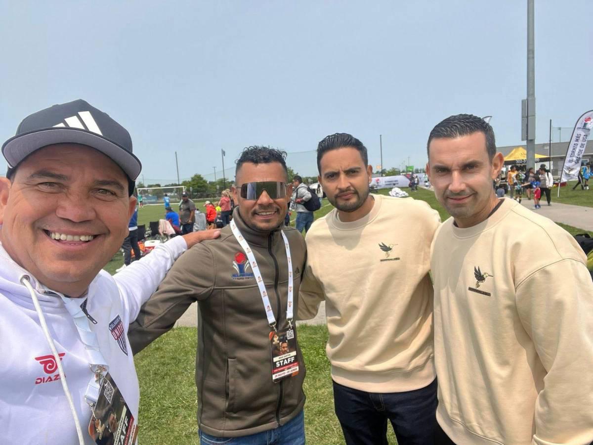 ¡Captados! Futbolistas de Olimpia y Motagua son vistos en liga burocrática en USA