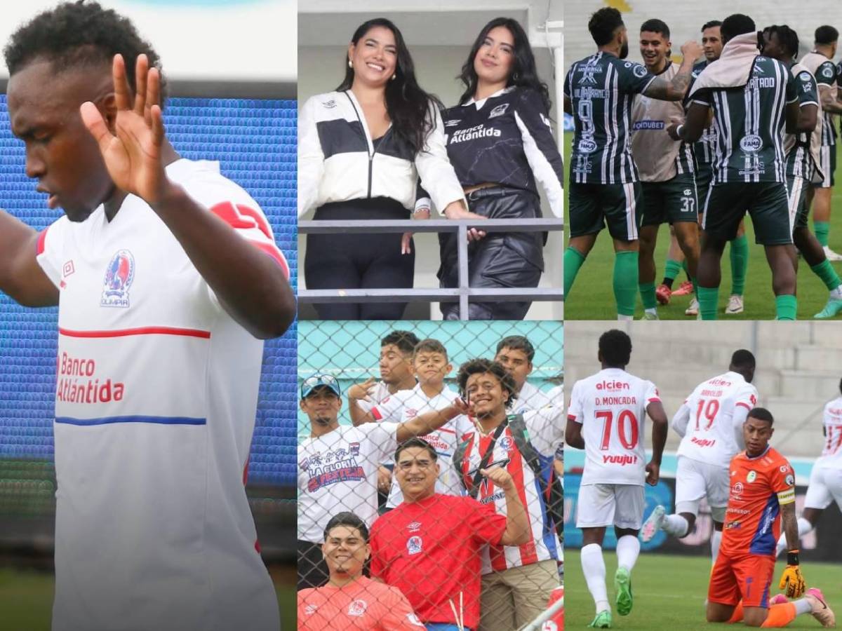 Juticalpa FC le tumba la racha a Olimpia, lindas chicas, resurgir de Elis y sorprende con gesto