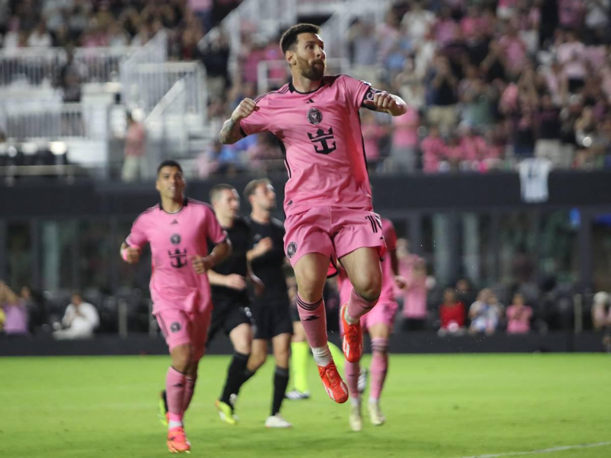 Messi anota doblete y otro de Busquets le dan triunfo a Inter Miami sobre Nashville SC