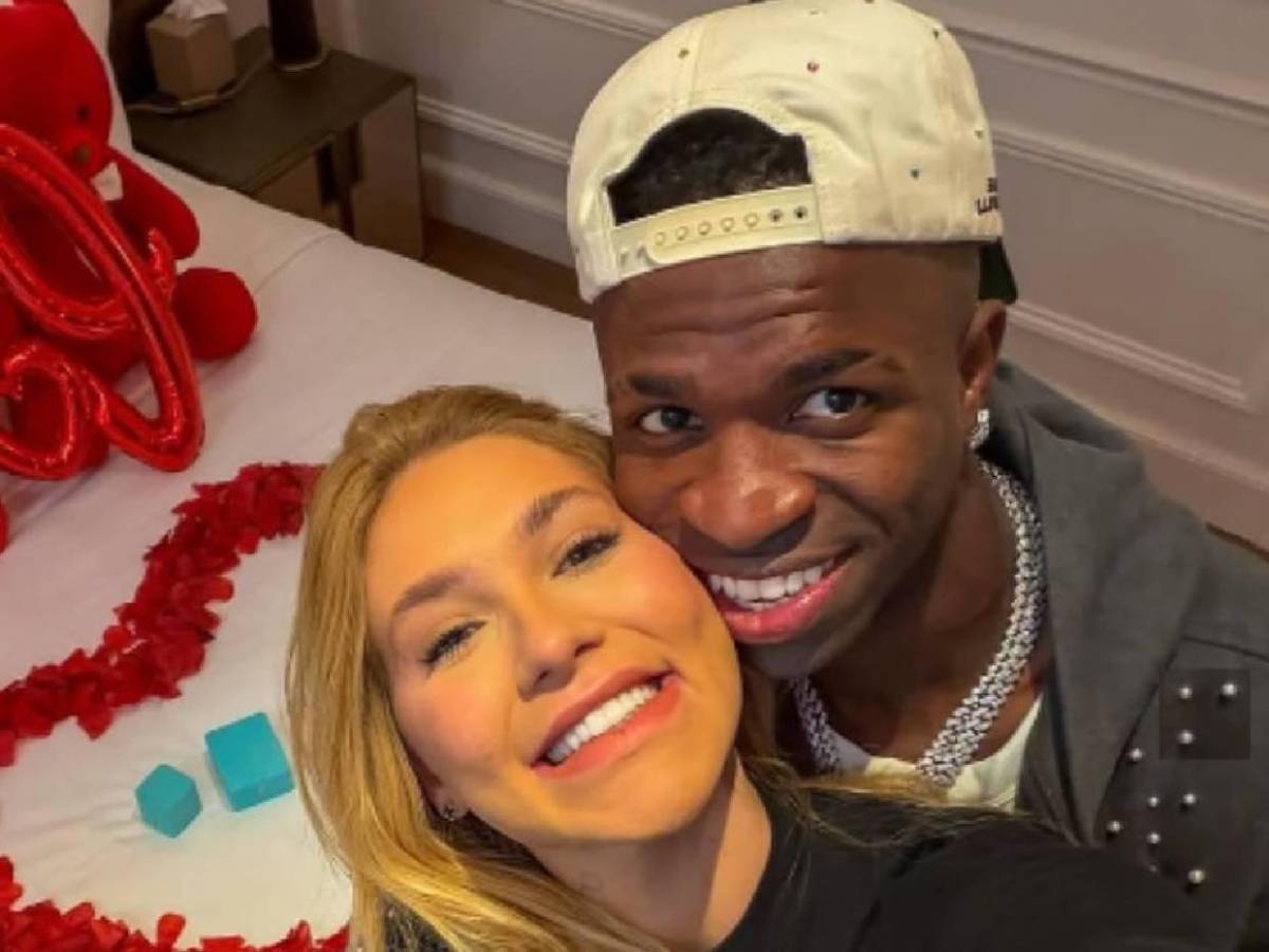 Novia de Vinicius Jr. es captada con otro hombre: las imágenes que desatan polémica en redes