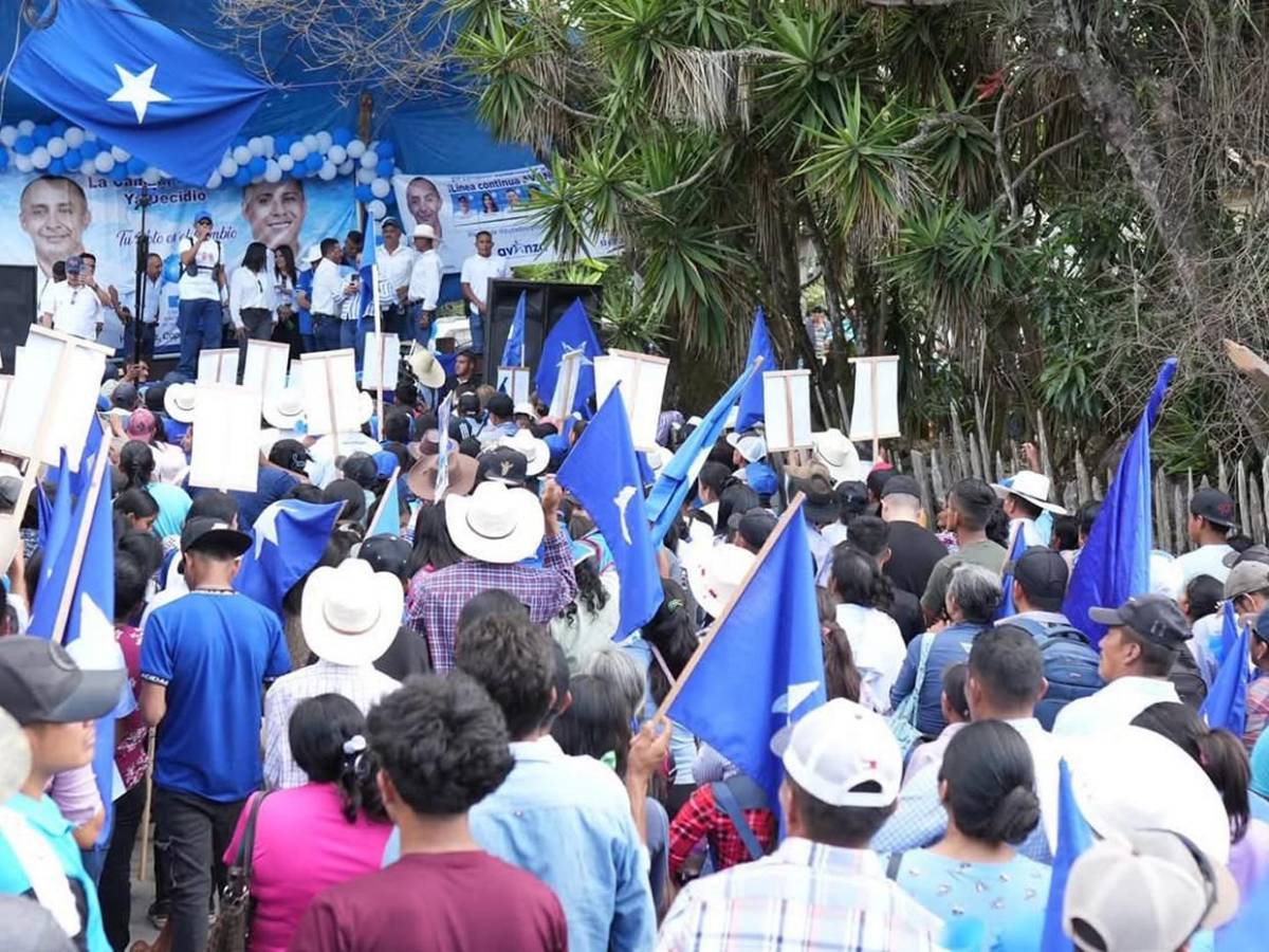 Ana García cierra su campaña visitando Lempira y Choluteca