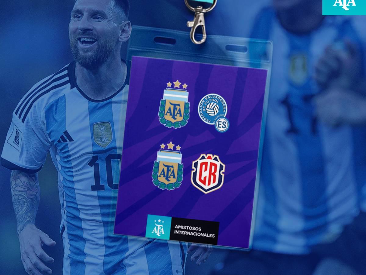 Convocatoria de Argentina para juego ante El Salvador y Costa Rica
