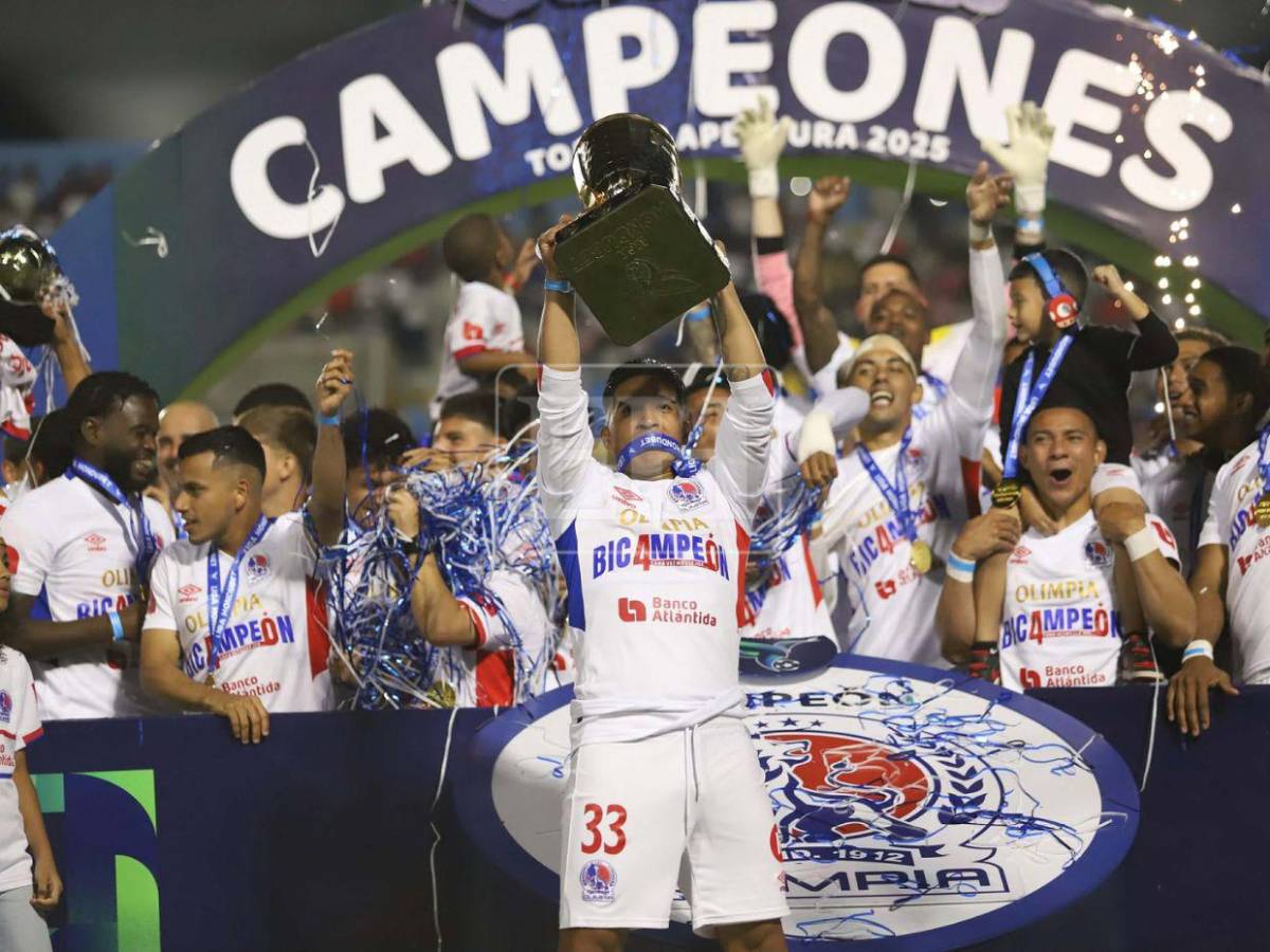 ¿Cuántos títulos han ganado los jugadores del actual plantel del Olimpia?