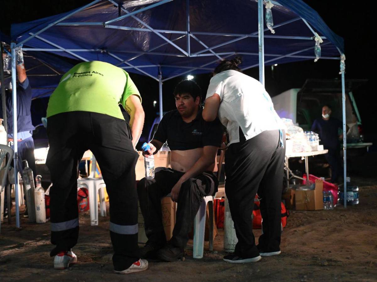 En fotos: explosión en zona industrial de Ezeiza, Argentina, desata infierno y deja 15 heridos