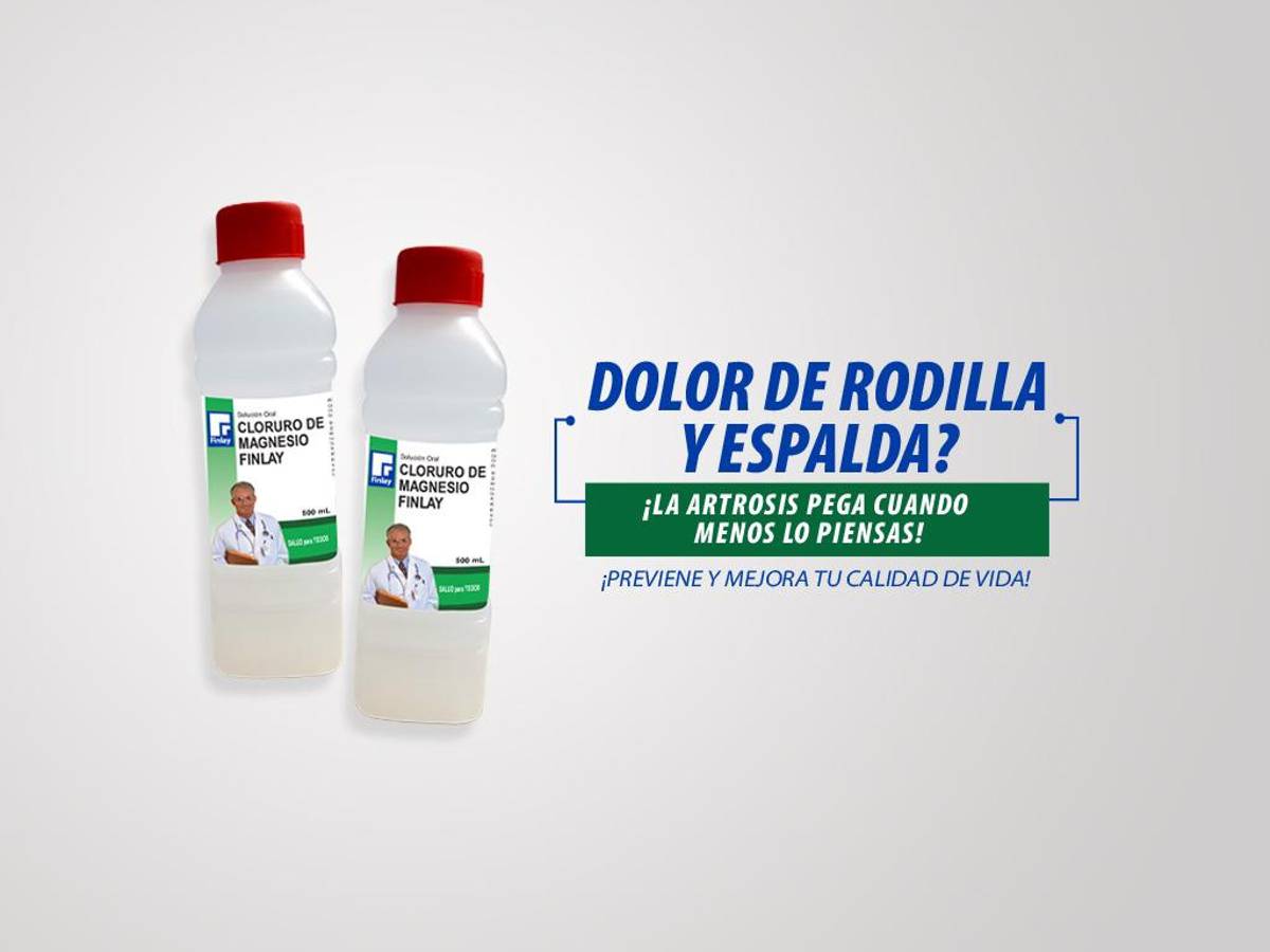 Cloruro de Magnesio Finlay, la prevención para la artrosis