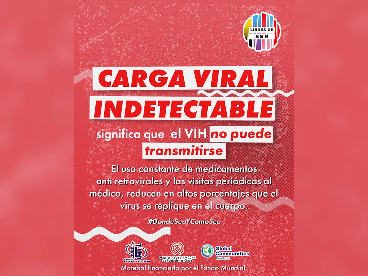 La campaña “Libres de Ser” promueve la conciencia sobre la importancia de la carga viral suprimida para una vida saludable y sin riesgos de transmisión del VIH.