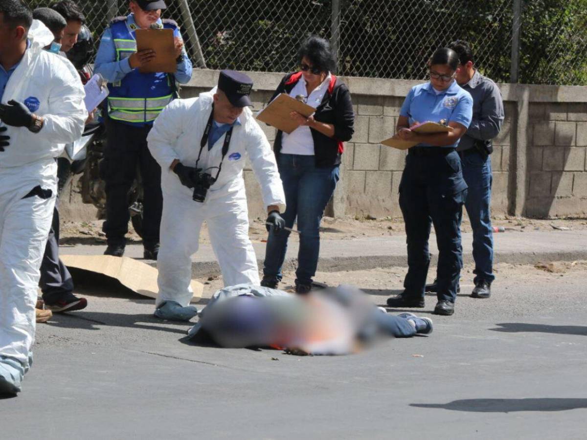 Muere motociclista en accidente de tránsito en la salida al sur de Tegucigalpa