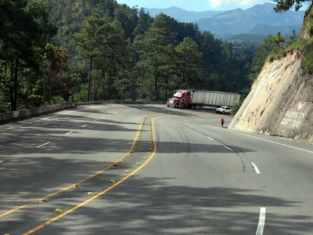 $!La CA-5 Norte es considerada la carretera más importante de Honduras.