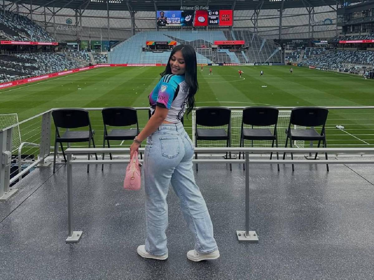 Bella olanchana y esposa de futbolista hondureño enamora en redes: así es su vida en Estados Unidos