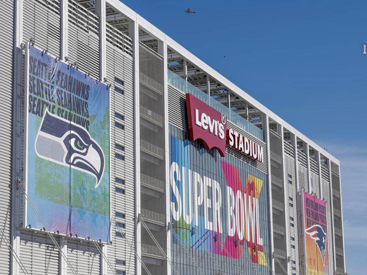 Así se vive el ambiente en el Levi's Stadium para el Super Bowl 2026