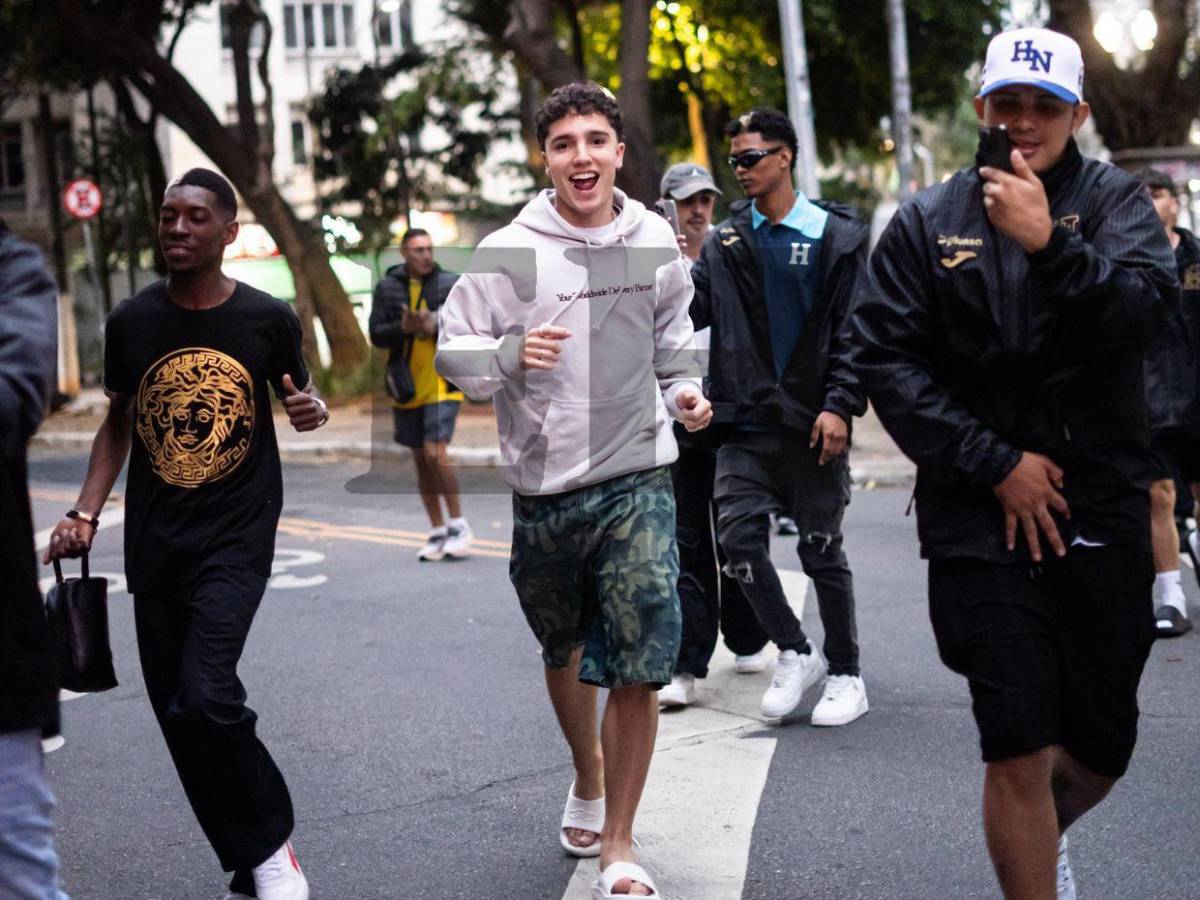 De compras y turisteando: así disfrutaron los tiktokers hondureños previo al partido contra Brasil