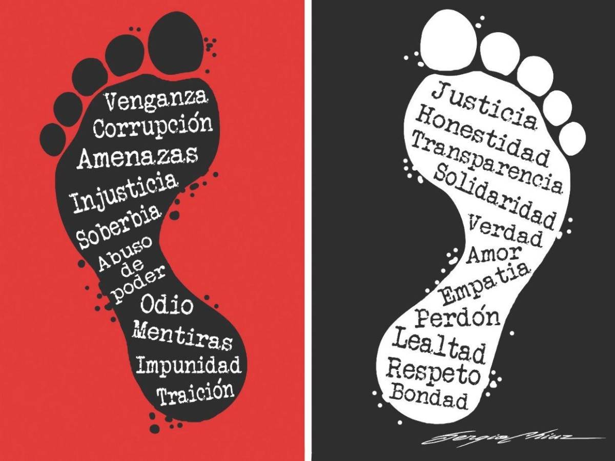 Dejemos huellas pero sin pisar a nadie