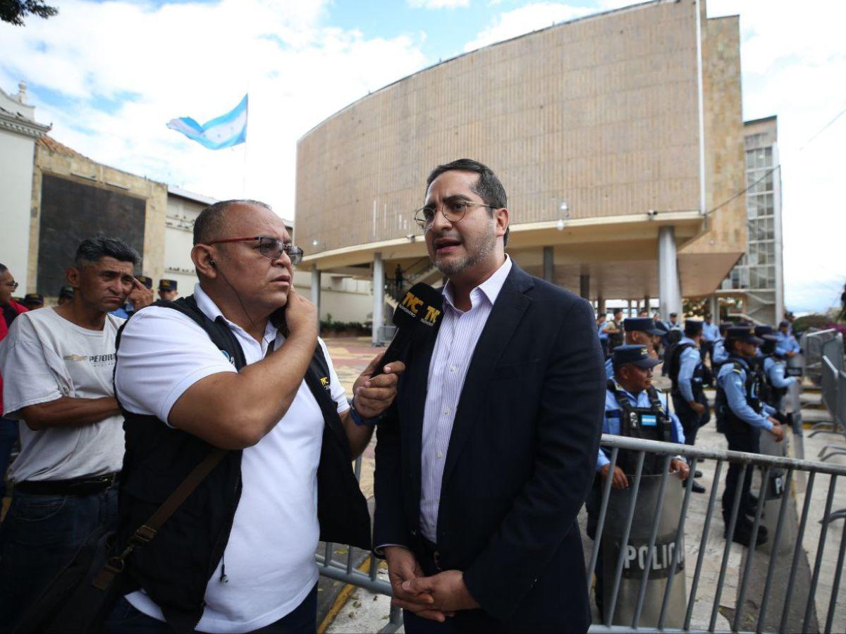 Oposición denuncia bloqueo policial en el Congreso Nacional de Honduras