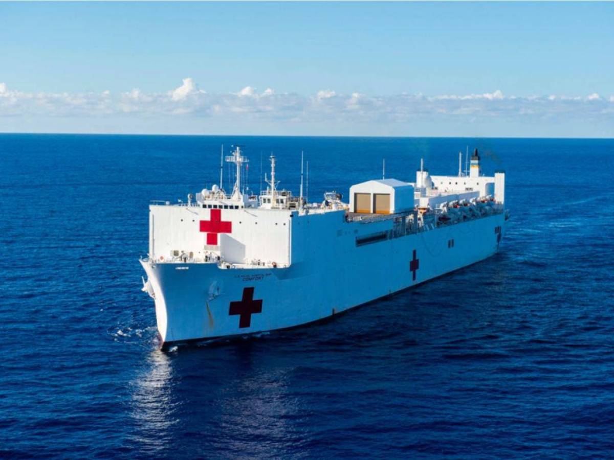 Buque hospital de la Marina de EE UU visitará Honduras para realizar cirugías y tratamientos médicos