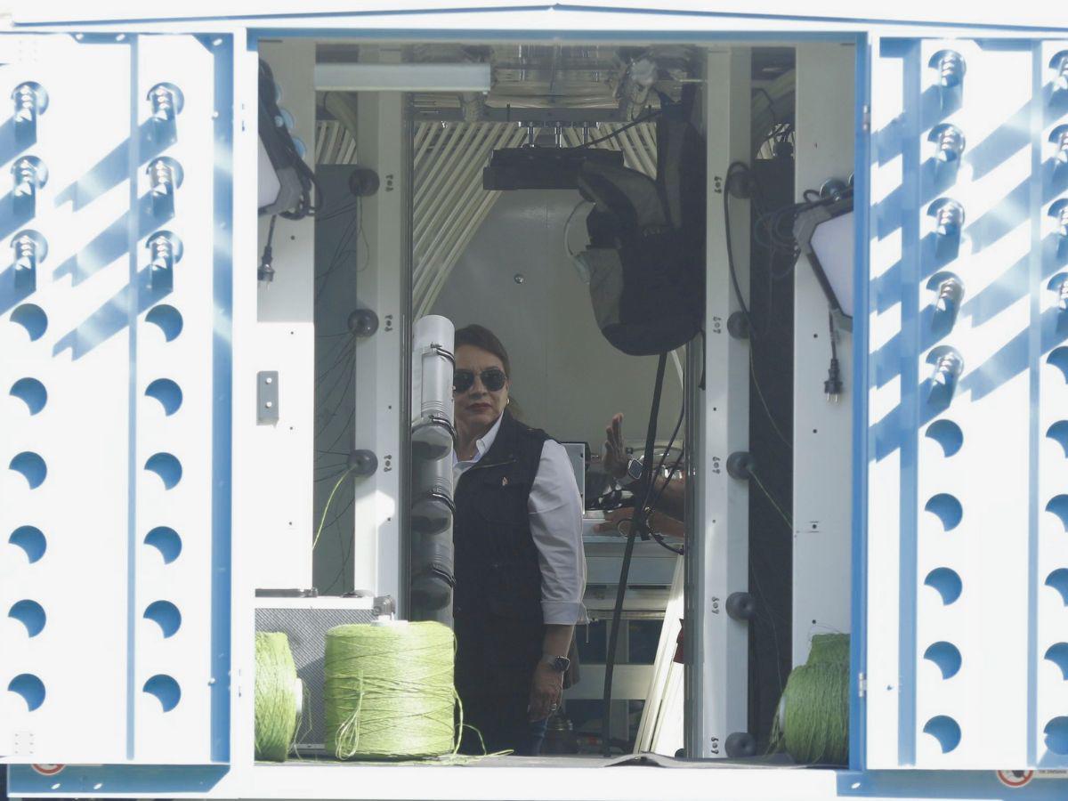 “Lastimosamente nos robaron”, expreso la presidenta ante el partido que perdió Honduras su boleto a la Copa América 2024.